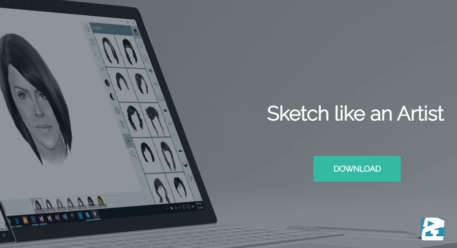 نرم افزار چهره نگاری PortraitPad