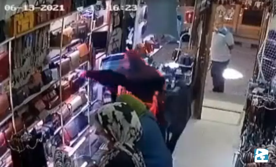 تشخیص حرکات مشکوک در دوربین مداربسته